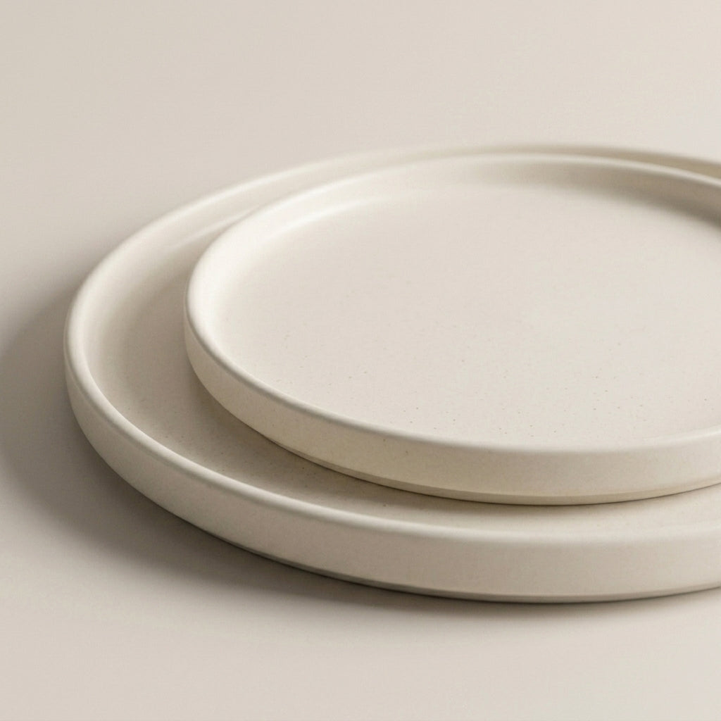 Heirloom Stoneware Dinner Set | Soft Cream — image 3