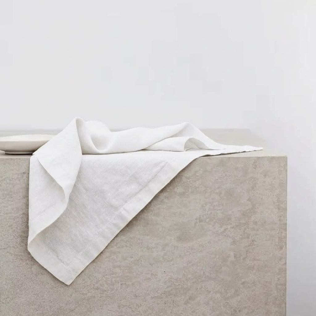 Pure Linen Napkins Set of 4 | Natural Fibre Table Linen — image 6