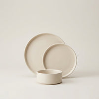 Heirloom Stoneware Dinner Set | Soft Cream thumbnail 2
