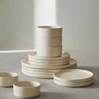 Heirloom Stoneware Dinner Set | Soft Cream thumbnail 1