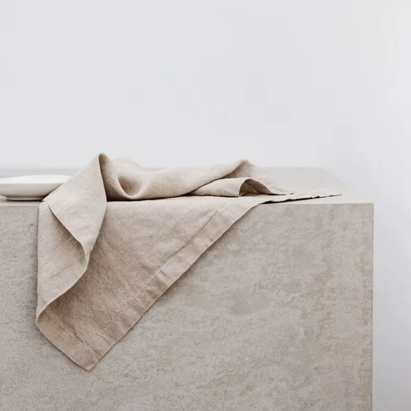 Pure Linen Napkins Set of 4 | Natural Fibre Table Linen - View 4