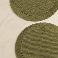 Woven Paper Placemats – Durable Non-Slip Table Set of 4 thumbnail 6