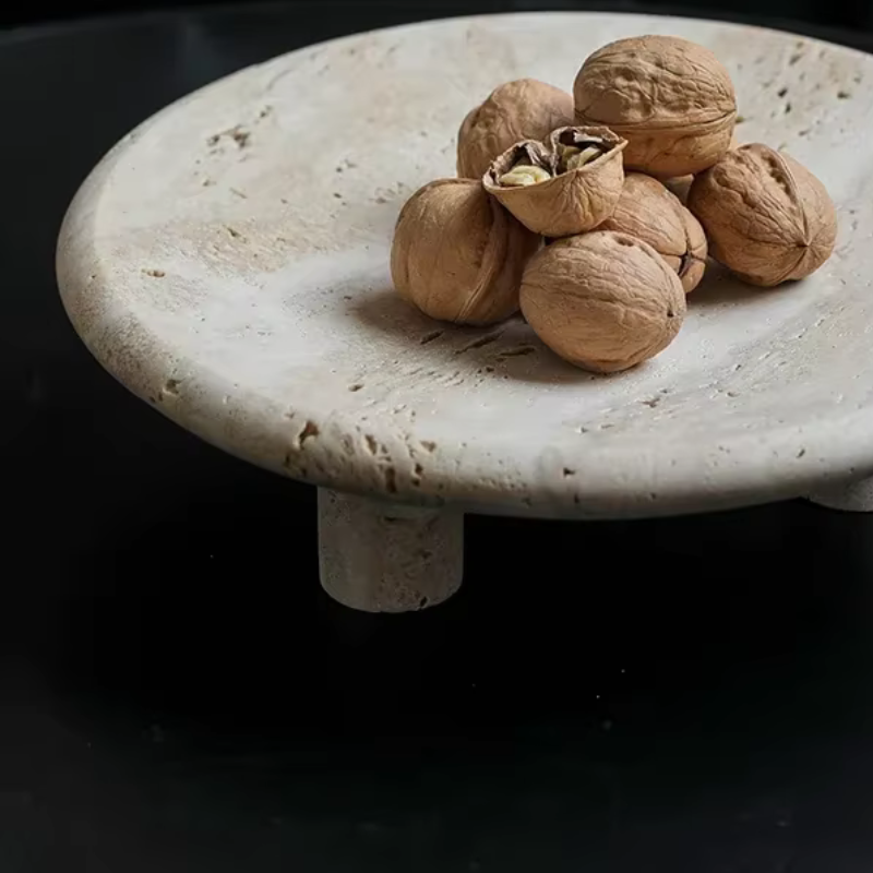 Marble Reception Tray – Decorative Stone Bowl