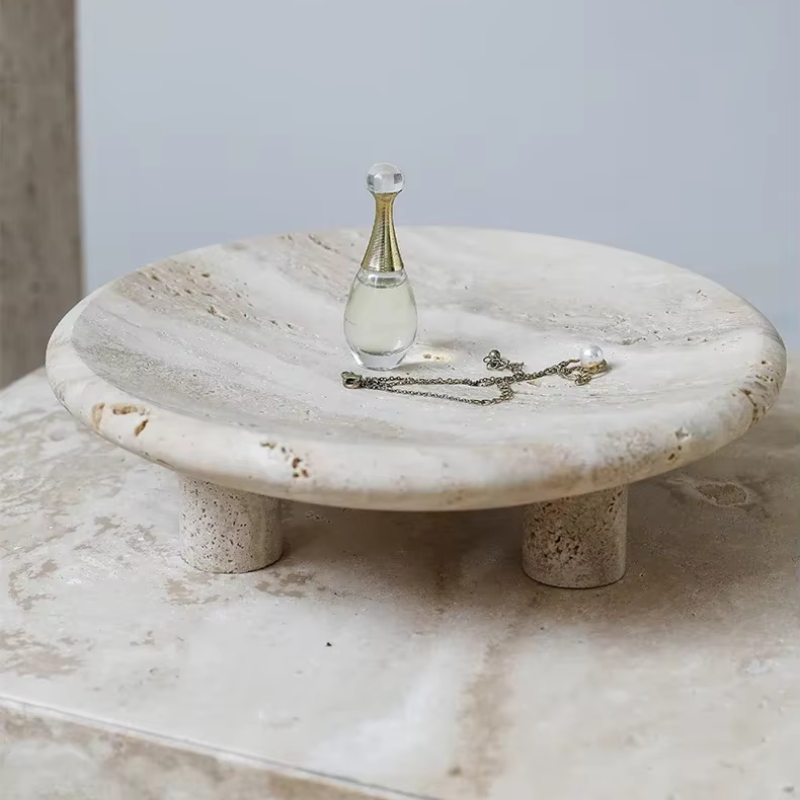 Marble Reception Tray – Decorative Stone Bowl — image 5