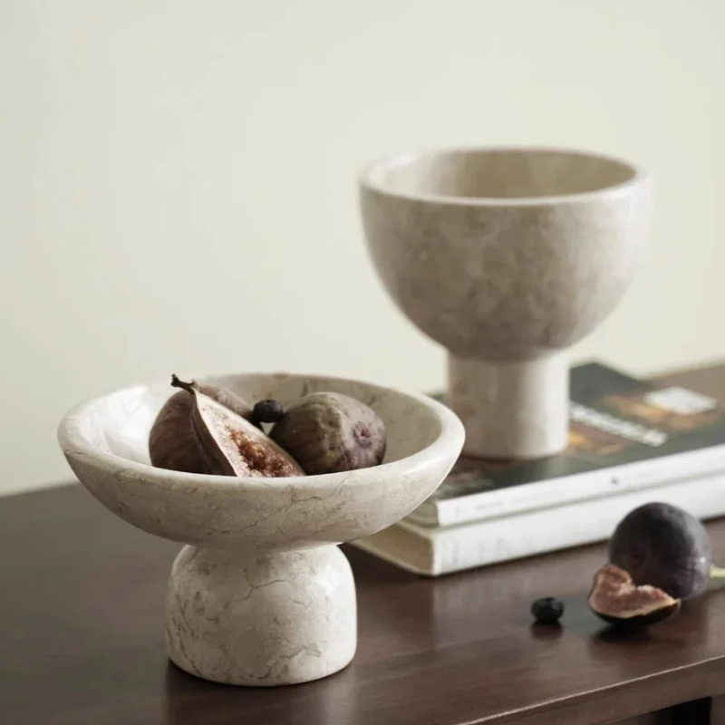 Marble Decorative Tray & Bowl Set – Home Décor & Jewellery Storage — image 7