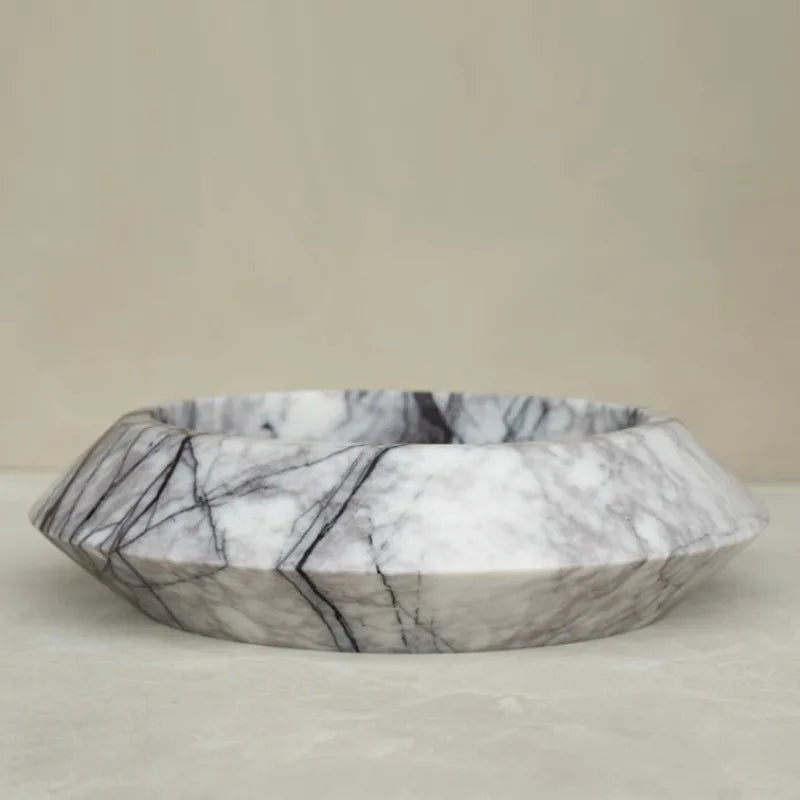 The Monolith Pedestal Bowl | Solid Stone - View 5