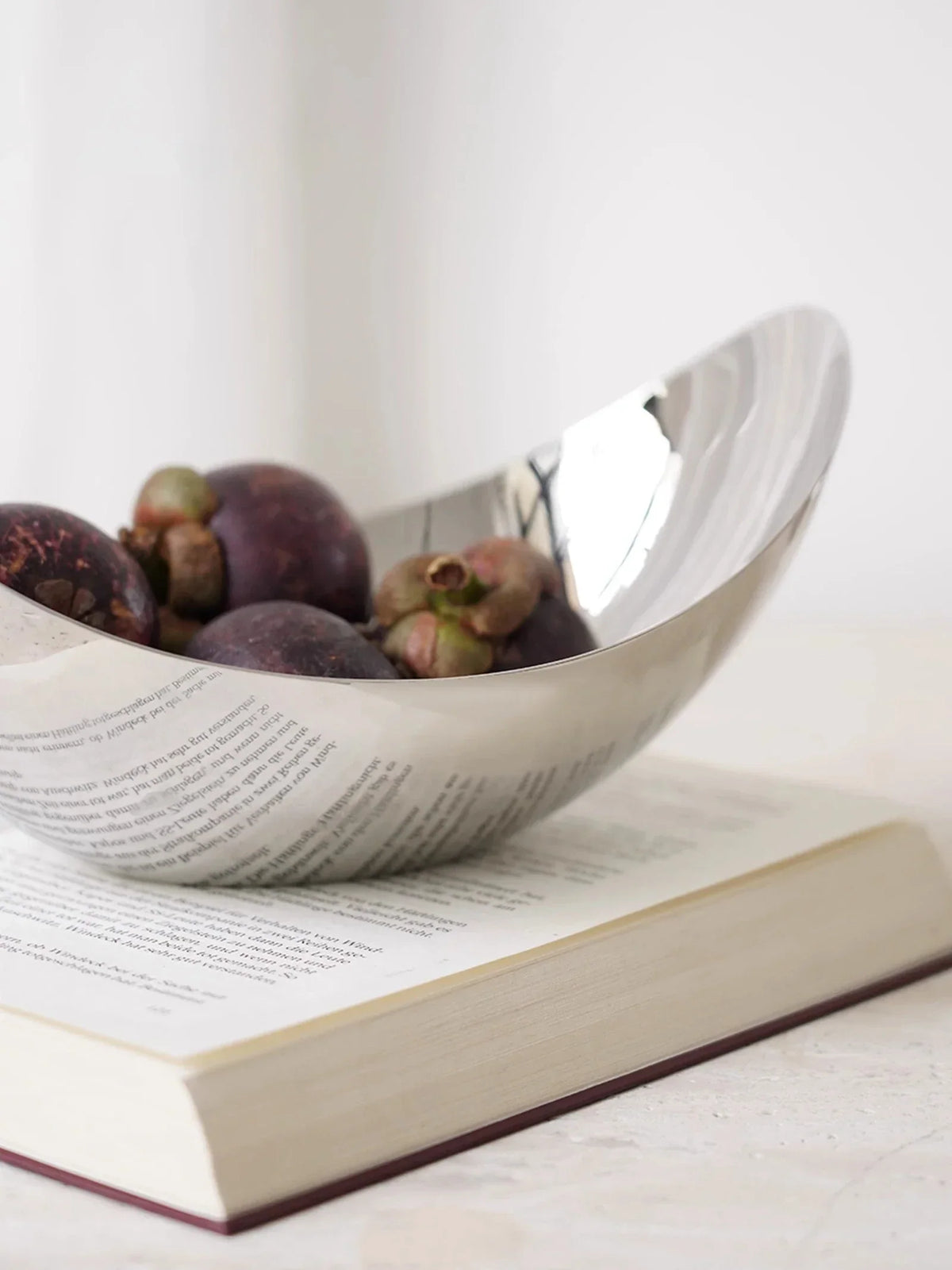 Petal Bowl Collection – Luxury Stainless Steel Designer Fruit Bowls & Serving Trays — image 4