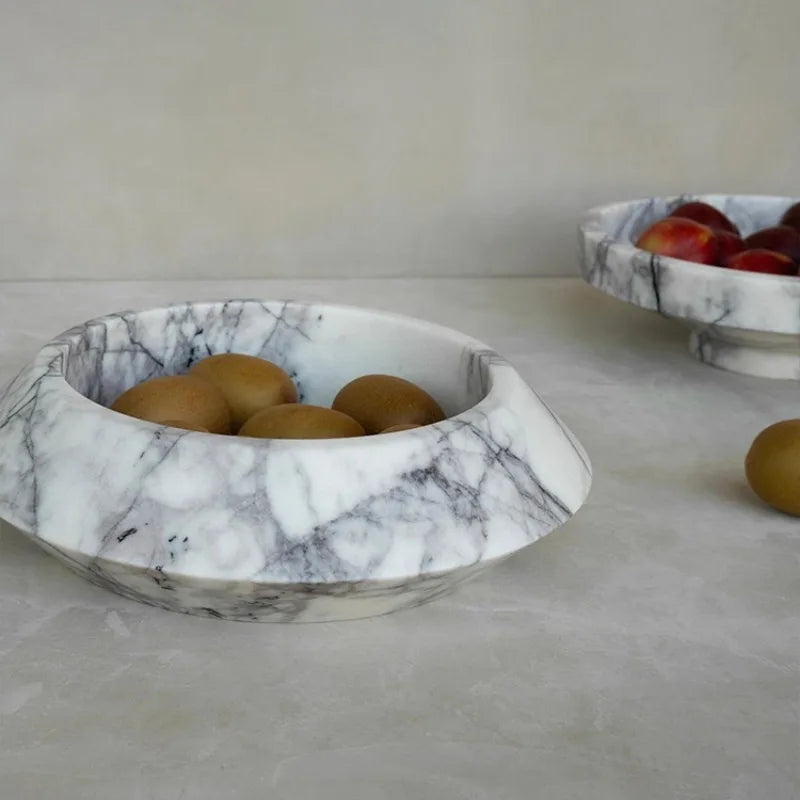 The Monolith Pedestal Bowl | Solid Stone — image 8
