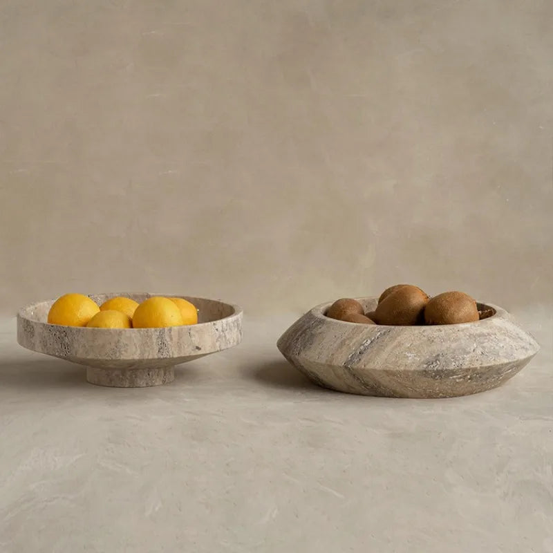 The Monolith Pedestal Bowl | Solid Stone — image 7