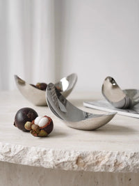 Petal Bowl Collection – Luxury Stainless Steel Designer Fruit Bowls & Serving Trays thumbnail 5