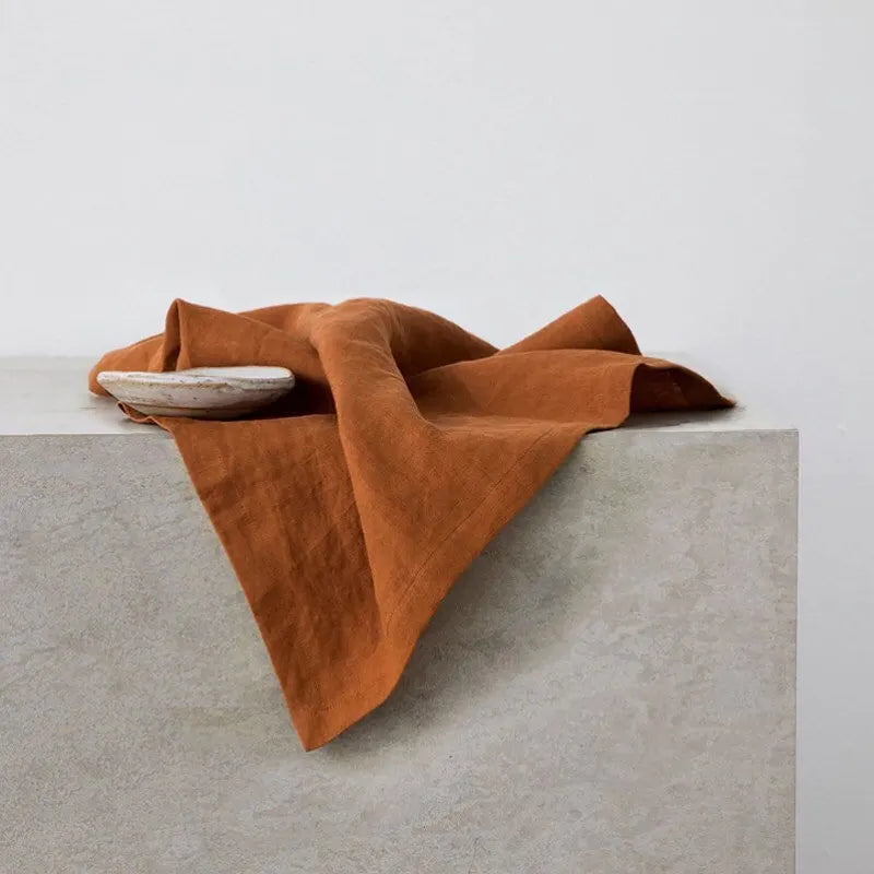 Pure Linen Napkins Set of 4 | Natural Fibre Table Linen — image 3