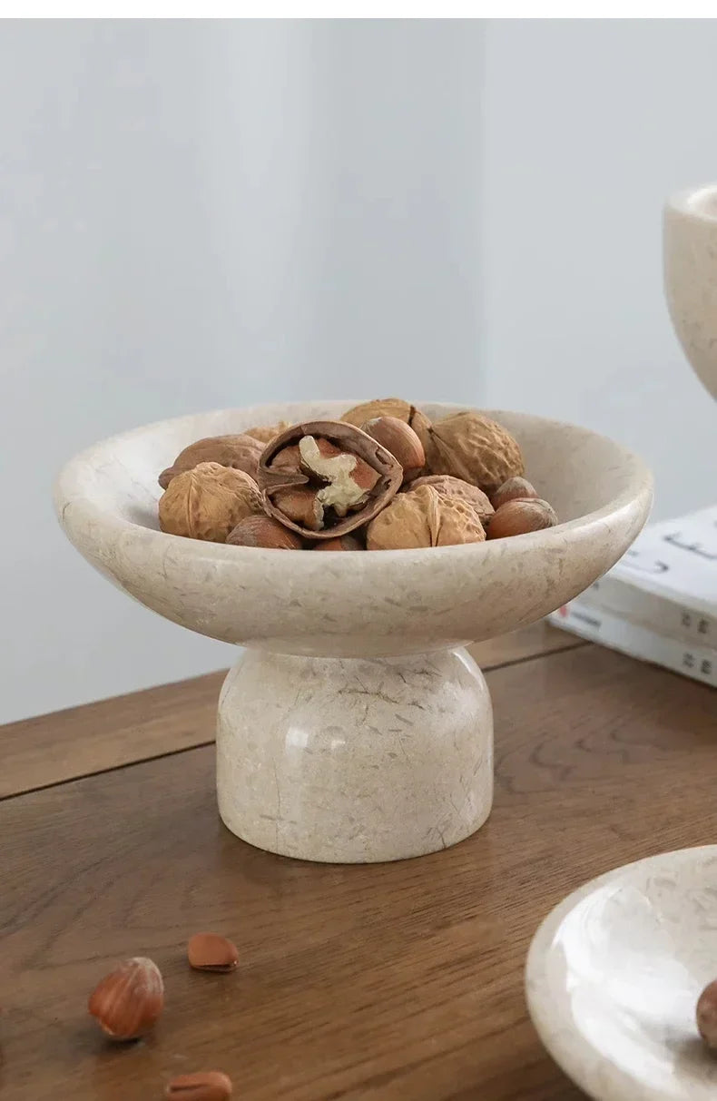 Marble Decorative Tray & Bowl Set – Home Décor & Jewellery Storage - View 3