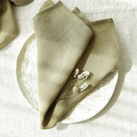 Pure Linen Napkins Set of 4 | Natural Fibre Table Linen thumbnail 7